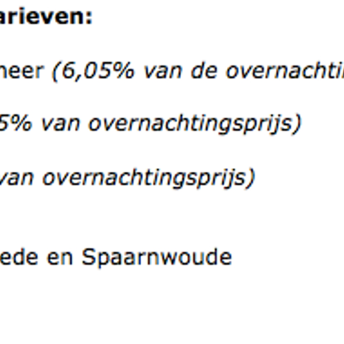 Toerist is het duurst uit in Haarlemmermeer