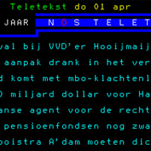 Twitteren via teletekst