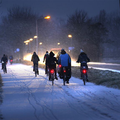 Meer boetes voor fietsen zonder licht