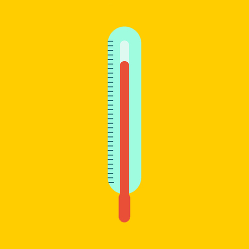 Mogelijk worden temperatuurrecords gebroken