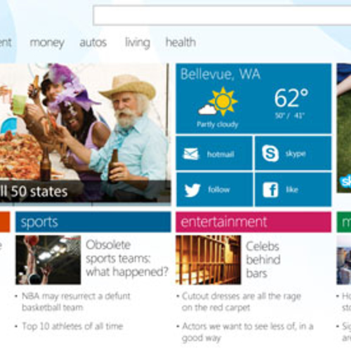 Nieuwe look voor MSN.com