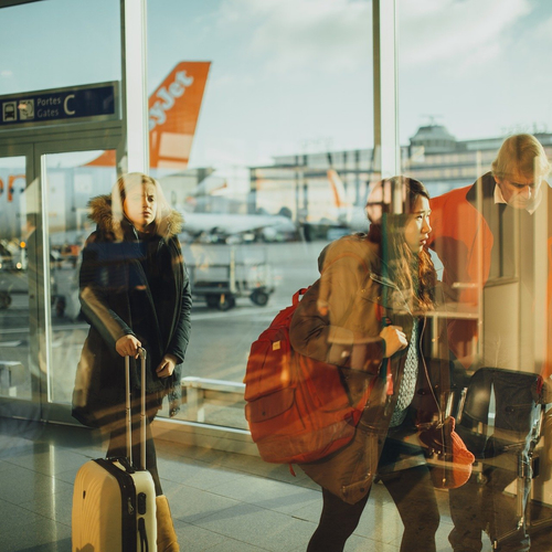 Op reis vanaf Lelystad Airport in 2020