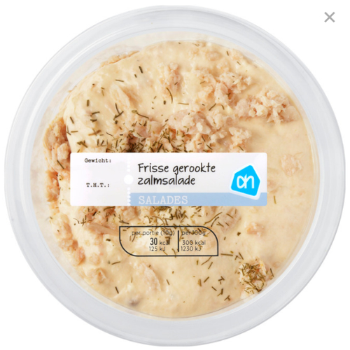 Albert Heijn haalt zalmsalade uit het schap