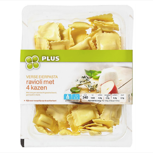 Plus Ravioli teruggehaald om metaaldeeltjes