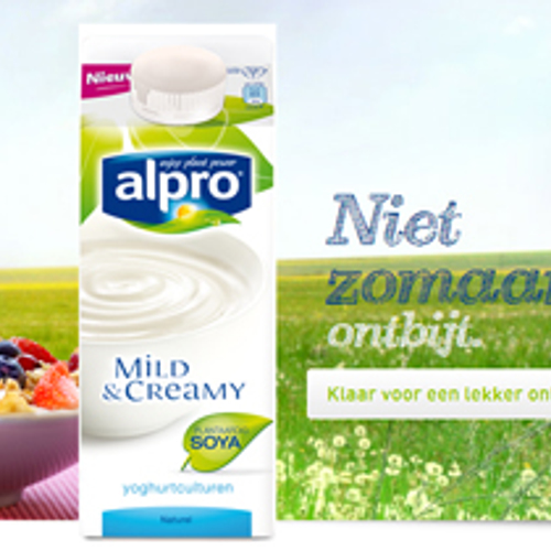 Alpro sojatoetje mag geen yoghurt heten