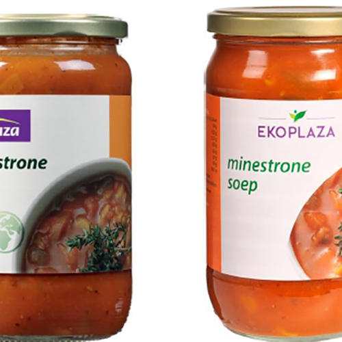 Productwaarschuwing: Ekoplaza haalt oude potten Minestronesoep terug