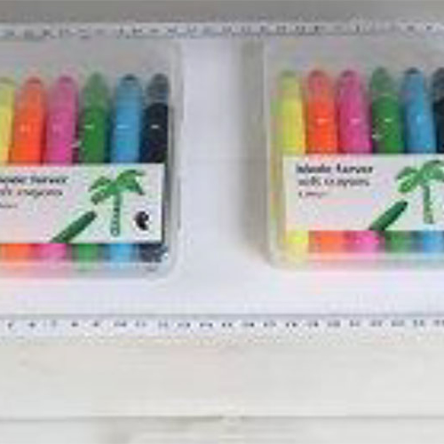 Flying Tiger roept waskrijtjes terug wegens verstikkingsgevaar