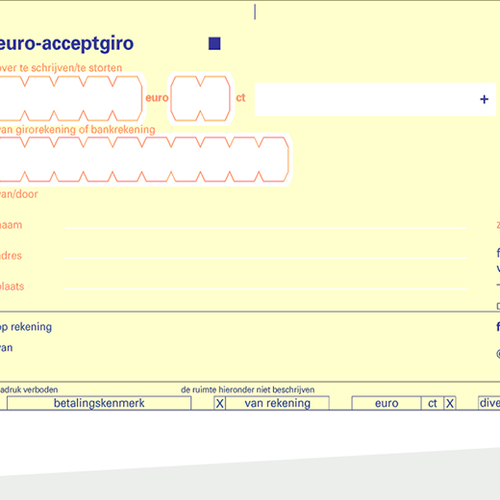 Papieren acceptgiro raakt steeds meer in onbruik