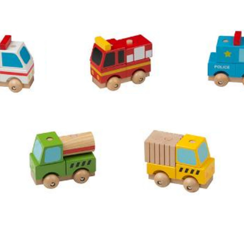 Veiligheidswaarschuwing speelgoedautootjes ‘Wooden truck’