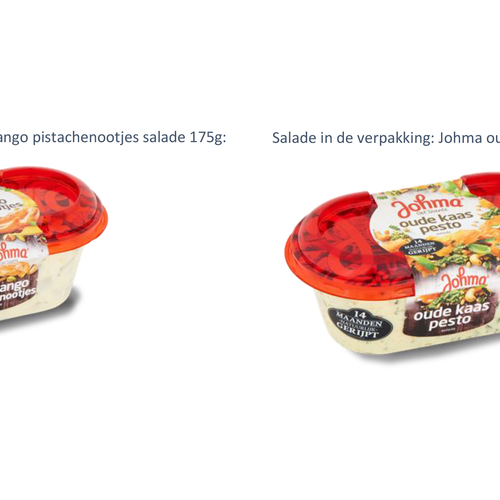 Allergiewaarschuwing oudekaas-pestosalade