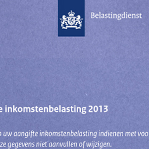 10 Tips bij de belastingaangifte 2013