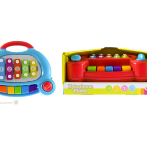 Verstikkingsgevaar speeltje 'Xylophone-Piano'