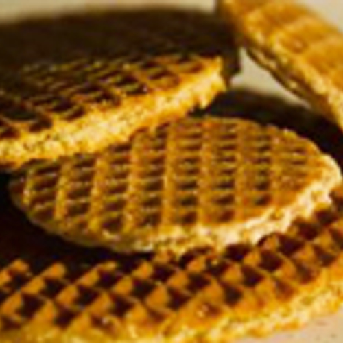 Stroopwafels van de markt het lekkerst