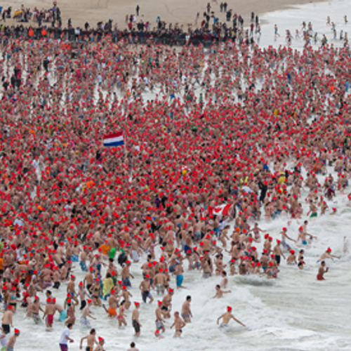 Nieuwjaarsduik: traditie en goed voornemen in één