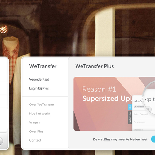 WeTransfer stopt promotie boek