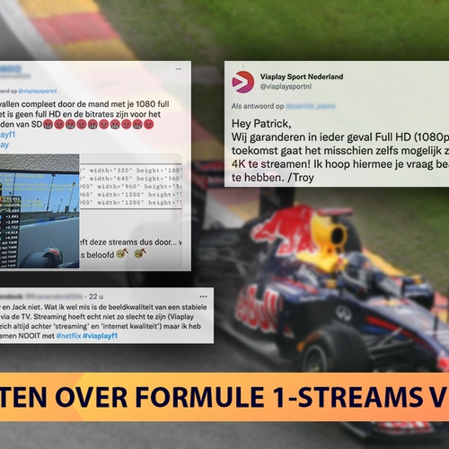 Slechte kwaliteit Formule 1-streams? Viaplay moet klanten compenseren