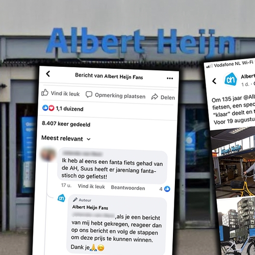 Valse Albert Heijn-winactie op Facebook door duizenden mensen gedeeld
