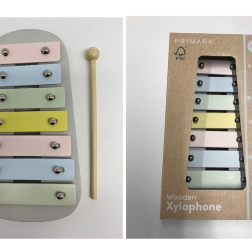 Veiligheidswaarschuwing: Primark Wooden Xylophone