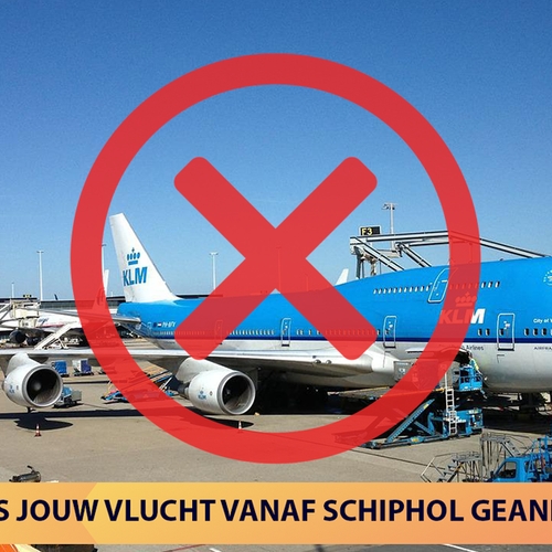 Afbeelding van Oproep: Heb jij bij een ticketsite geboekt en is jouw vlucht vanaf Schiphol geannuleerd?