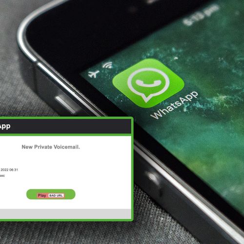Afbeelding van Nieuwe WhatsApp-oplichtingstruc: Malware in valse voicemailberichten