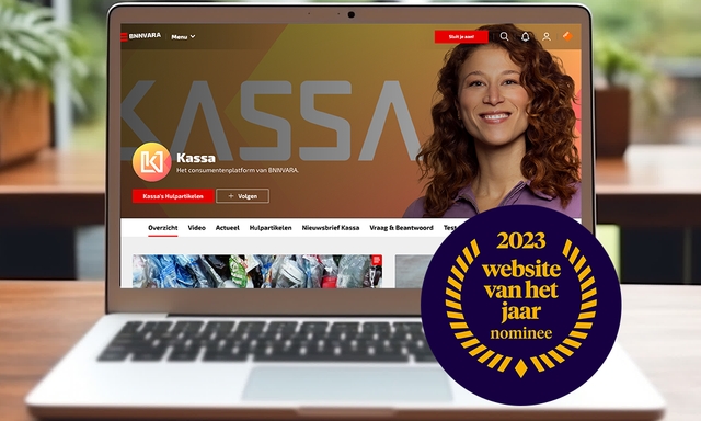 Afbeelding van Kassa.nl genomineerd voor Website van het Jaar: Stem jij ook op ons?