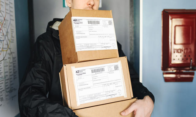 Afbeelding van Mag de bezorger pakketten in de hal achterlaten?